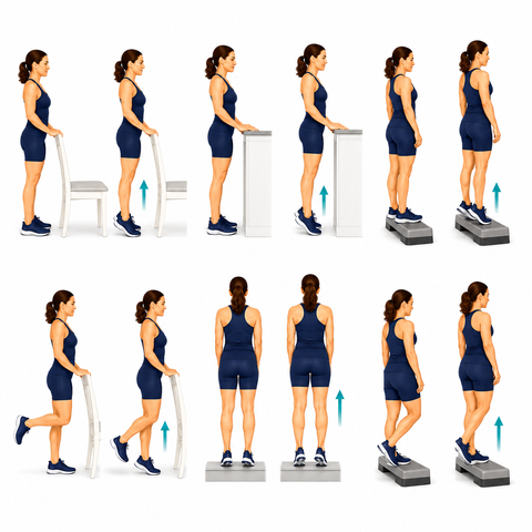 Calf Strengthening Program exercise illustration