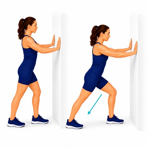 Calf Stretch exercise illustration
