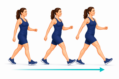 Progressive Walking Program exercise illustration