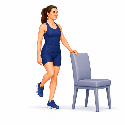 Single-Leg Balance exercise illustration
