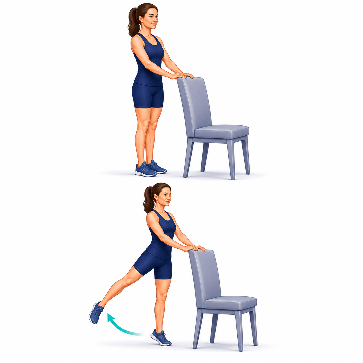 Standing Hip Extension exercise illustration